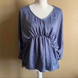 American Eagle Blue Top Size M